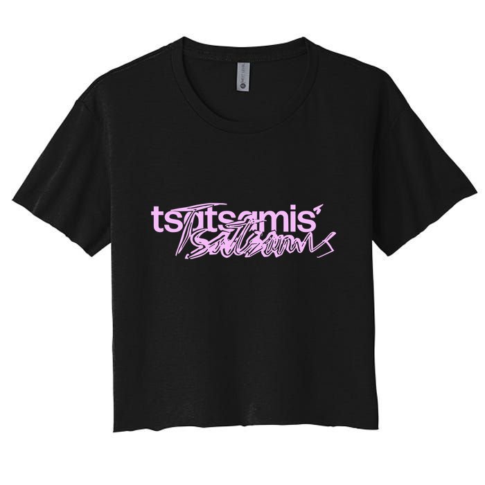 Tsatsamis Headline Women's Crop Top Tee