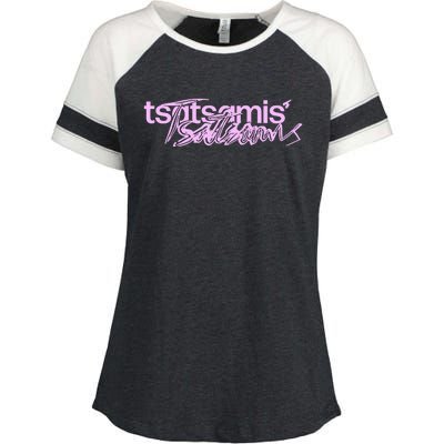 Tsatsamis Headline Enza Ladies Jersey Colorblock Tee