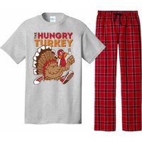 The Hungry Turkey Funny Thanksgiving Pajama Set