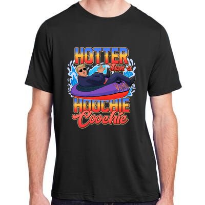 Trump Hotter Than A Hoochie Coochie Funny Adult ChromaSoft Performance T-Shirt