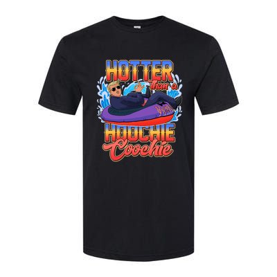 Trump Hotter Than A Hoochie Coochie Funny Softstyle® CVC T-Shirt