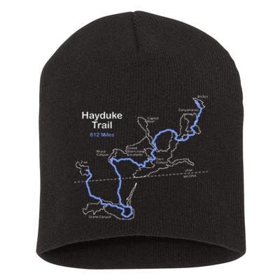 The Hayduke Trail Longdistance Trail In Arizona And Utah Short Acrylic Beanie