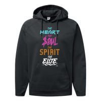 The Heart The Soul The Spirit The Elite Performance Fleece Hoodie