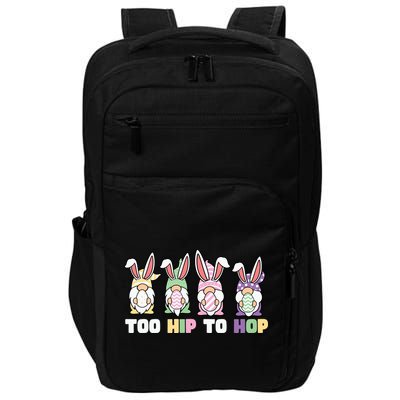 Too Hip To Hop Easter Eggs Gnome Impact Tech Backpack