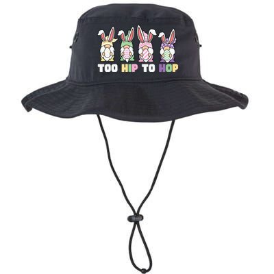 Too Hip To Hop Easter Eggs Gnome Bucket Hat