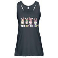 Too Hip To Hop Easter Eggs Gnome Ladies Essential Flowy Tank