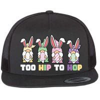 Too Hip To Hop Easter Eggs Gnome Flatbill Hat