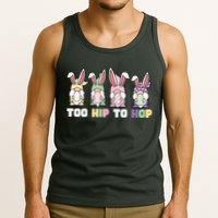 Too Hip To Hop Easter Eggs Gnome Tank Top