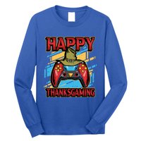 Thanksgiving Happy Thanksgaming Holiday Gamer Controller Gift Long Sleeve Shirt