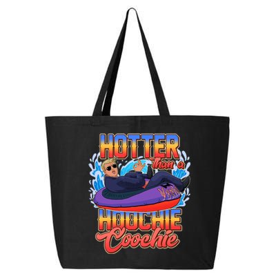 Trump Hotter Than A Hoochie Coochie Funny 25L Jumbo Tote