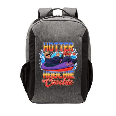 Trump Hotter Than A Hoochie Coochie Funny Vector Backpack