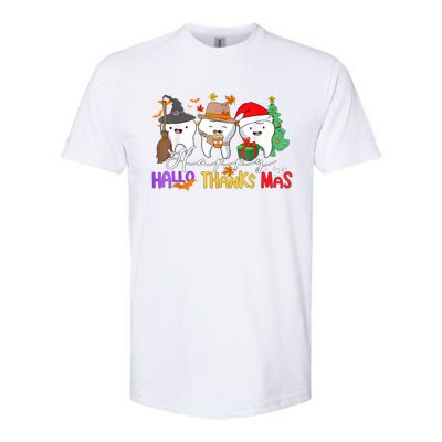 Th Halloween Thanksgiving Christmas Dental Squad Gift Softstyle CVC T-Shirt