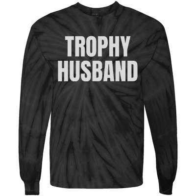 Trophy Husband Tie-Dye Long Sleeve Shirt