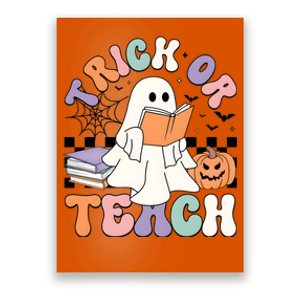 Teacher Halloween Trick Or Teach Poster