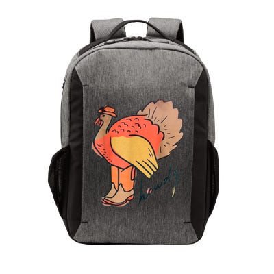 Turkey Howdy Turkey Girl Obsessed Gift Vector Backpack