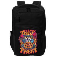 Trippy Halloween Trick Or Treat Impact Tech Backpack