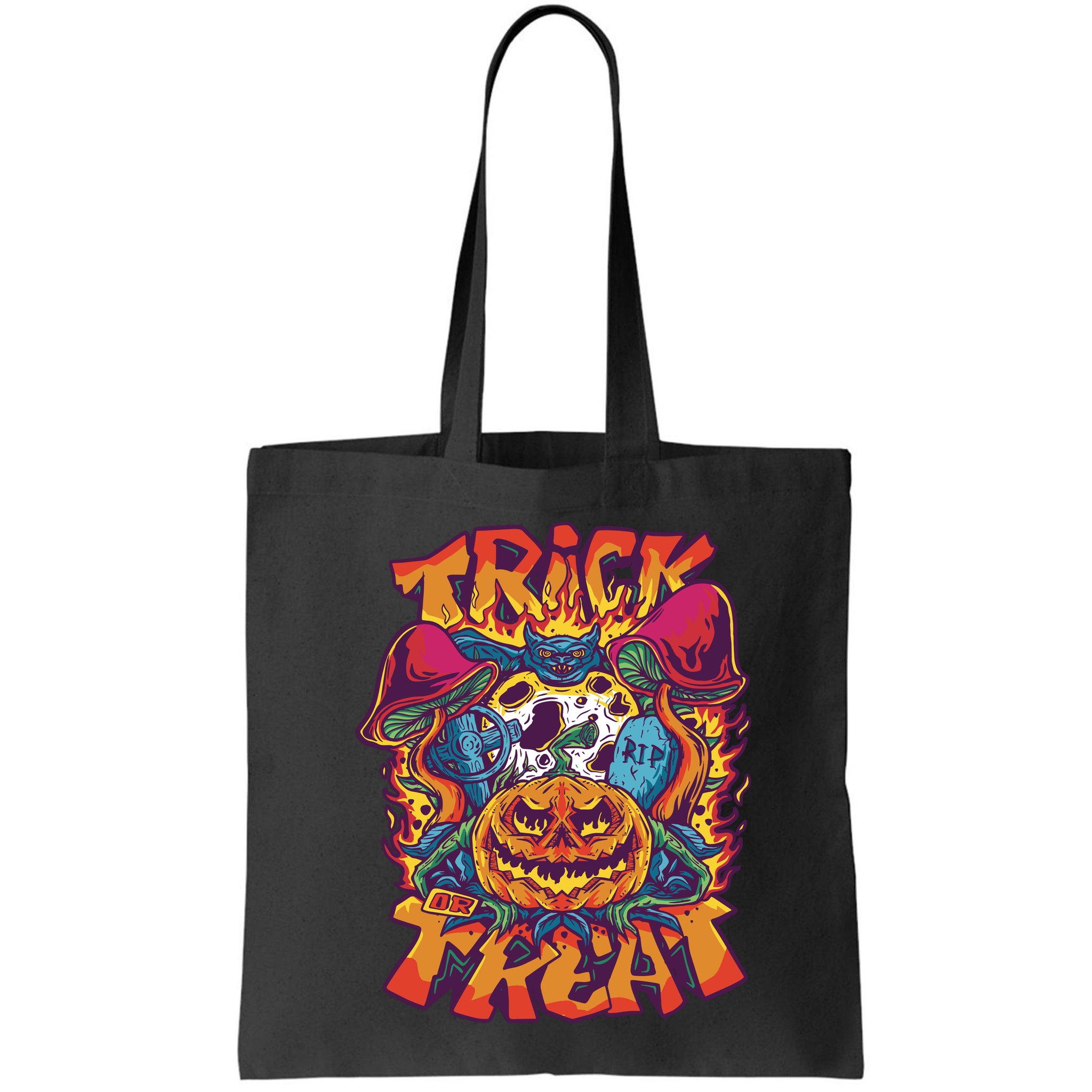 Trippy Halloween Trick Or Treat Bag