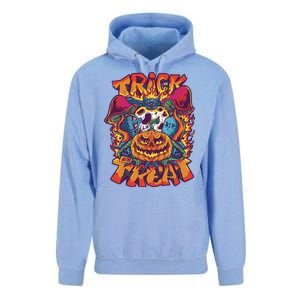 Trippy Halloween Trick Or Treat Unisex Surf Hoodie