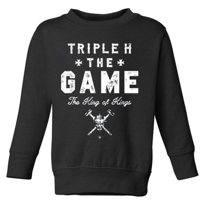 Triple H The Game King Of Kings Fight Wrestler Toddler Sweatshirt