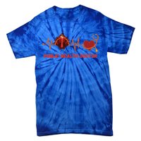 Thanksgiving Heartbeat Turkey Public Health Doctor Funny Gift Tie-Dye T-Shirt