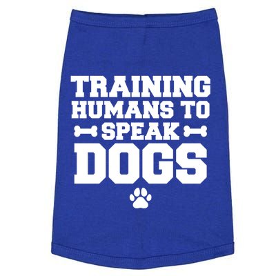 Training Hu To Speak Dogs Dog Trainer Gift Doggie Tank