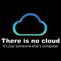 Tech Humor There Is No Cloud Just Someone Elses Computer Metallic Star Ornament