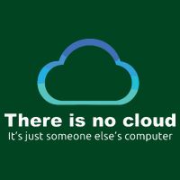 Tech Humor There Is No Cloud Just Someone Elses Computer Cooling Performance Crew T-Shirt