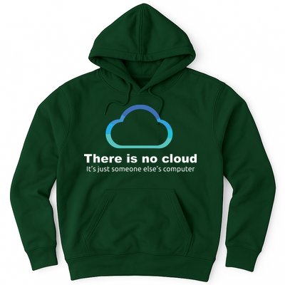 Tech Humor There Is No Cloud Just Someone Elses Computer Hoodie