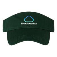 Tech Humor There Is No Cloud Just Someone Elses Computer Valucap Bio-Washed Visor