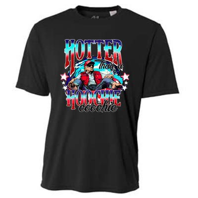 Trump Hotter Than A Hoochie Coochie Cooling Performance Crew T-Shirt