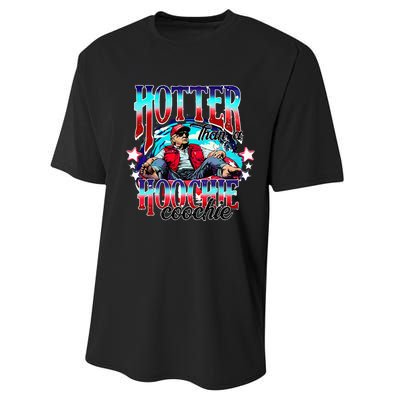 Trump Hotter Than A Hoochie Coochie Performance Sprint T-Shirt