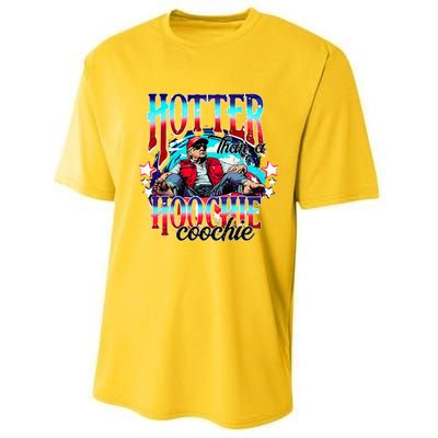 Trump Hotter Than A Hoochie Coochie Performance Sprint T-Shirt