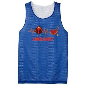 Thanksgiving Heartbeat Turkey Urologist Doctor For Cool Gift Mesh Reversible Basketball Jersey Tank