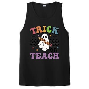 Teacher Halloween Trick Or Teach Cute Ghost Gift PosiCharge Competitor Tank