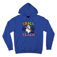 Teacher Halloween Trick Or Teach Cute Ghost Gift Hoodie