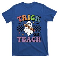 Teacher Halloween Trick Or Teach Cute Ghost Gift T-Shirt