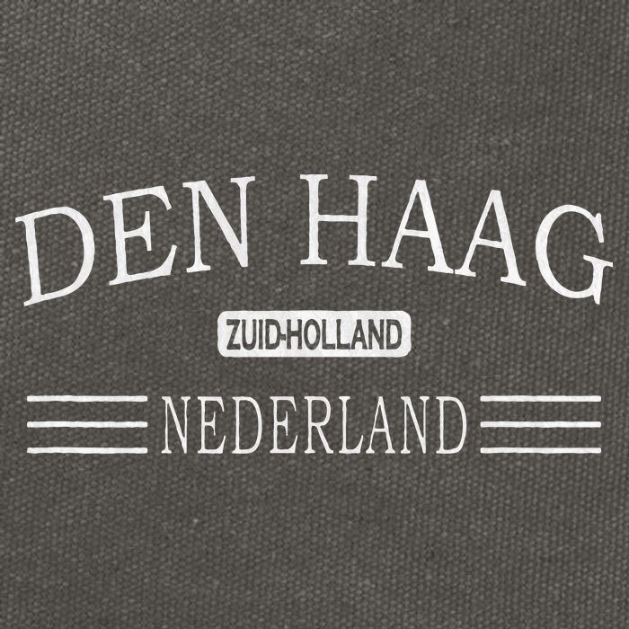 The Hague The Netherlands Den Haag Nederland Cotton Canvas Backpack