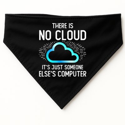 Tech Humor There Is No Cloud, Just Someone Else's Computer USA-Made Doggie Bandana