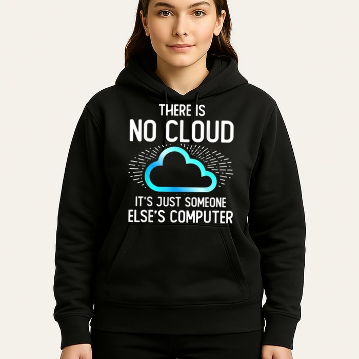 Tech Humor There Is No Cloud, Just Someone Else's Computer Hoodie