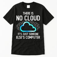 Tech Humor There Is No Cloud, Just Someone Else's Computer Tall T-Shirt