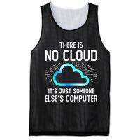 Tech Humor There Is No Cloud, Just Someone Else's Computer Mesh Reversible Basketball Jersey Tank