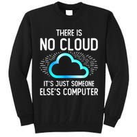 Tech Humor There Is No Cloud, Just Someone Else's Computer Tall Sweatshirt