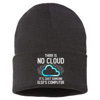 Tech Humor There Is No Cloud, Just Someone Else's Computer Sustainable Knit Beanie