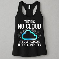 Tech Humor There Is No Cloud, Just Someone Else's Computer Womens Tank Top