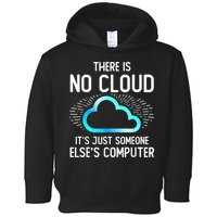 Tech Humor There Is No Cloud, Just Someone Else's Computer Toddler Hoodie