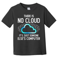 Tech Humor There Is No Cloud, Just Someone Else's Computer Toddler T-Shirt