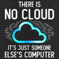 Tech Humor There Is No Cloud, Just Someone Else's Computer Microfiber Hand Towel