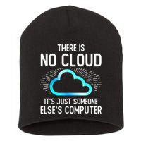 Tech Humor There Is No Cloud, Just Someone Else's Computer Short Acrylic Beanie