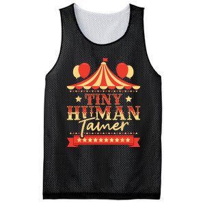 Tiny Human Tamer Circus Birthday Party Circus Costume Mesh Reversible Basketball Jersey Tank