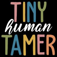 Tiny Human Tamer Kindergarten Teacher 16 in Basic Backpack